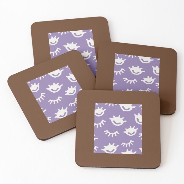 Item preview, Eye pattern  purple and beige Classic  designed and sold by PixyApparel.