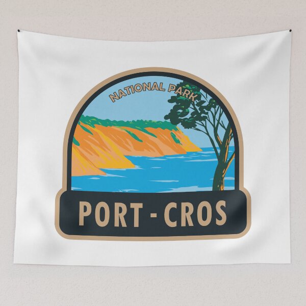 Item preview, Port - Cros National Park France designed and sold by KrisSidDesigns.