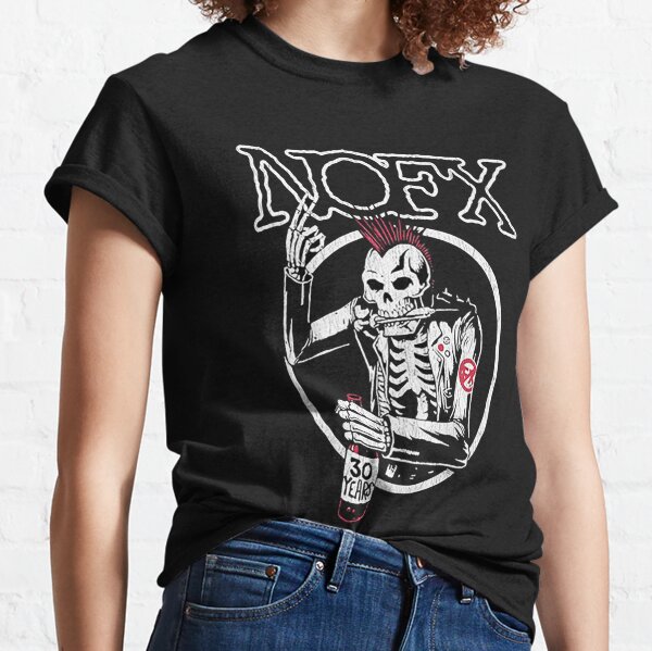 Kleding Gender-neutrale kleding volwassenen Tops & T-shirts T-shirts T-shirts met print 98 NOFX 