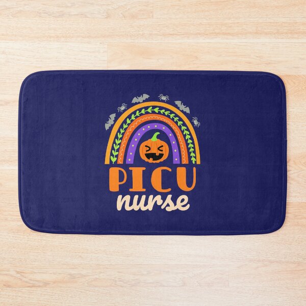 Item preview, PICU Nurse Halloween Rainbow Pumpkin designed and sold by jaygo.