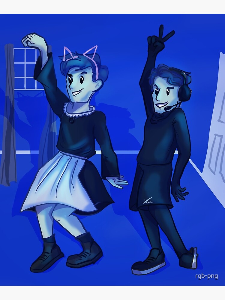 "Jerma Dollhouse day 3 with Emilia" Poster for Sale by rgbpng Redbubble