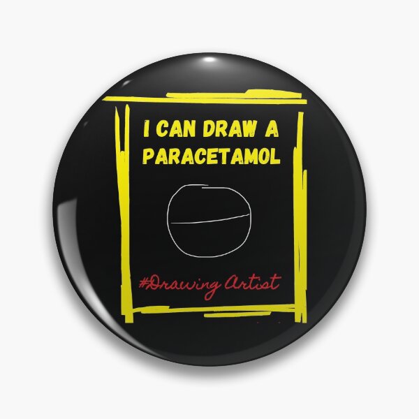 Item preview, I Can Draw a Paracetamol  designed and sold by DoherDesigns.