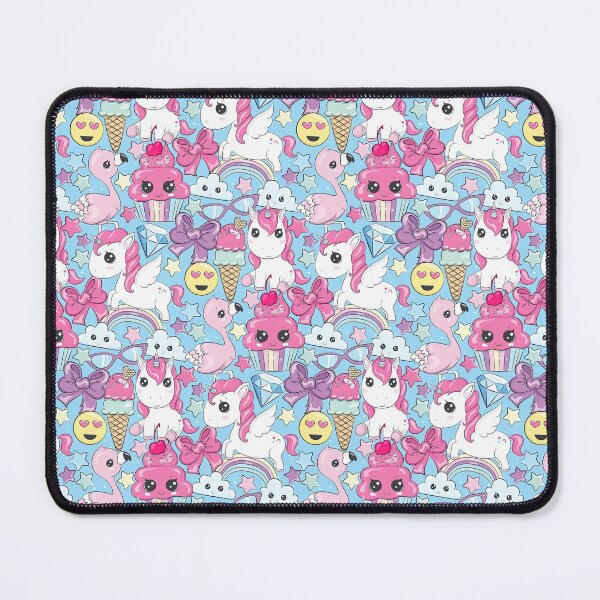 Item preview, Cute Unicorn Cupcake Pattern, Unicorn Cupcake Pattern, Cupcake Pattern, Unicorn, Cupcake designed and sold by graphic-genie.