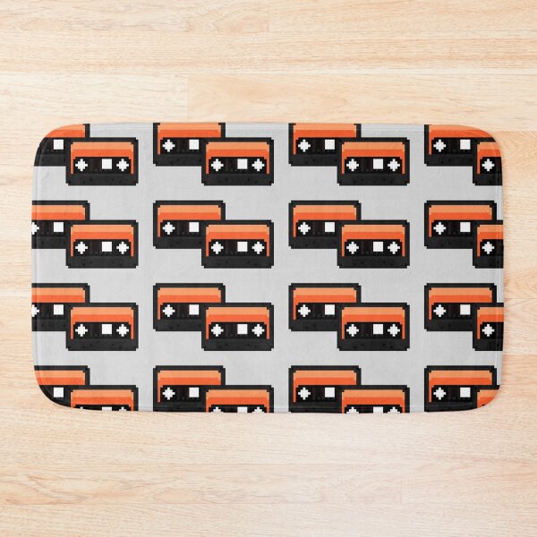 Item preview, Orange Pixel Cassette Tape designed and sold by rin3d .
