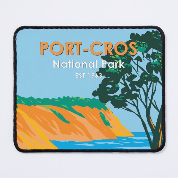 Item preview, Port - Cros National Park France Vintage designed and sold by KrisSidDesigns.