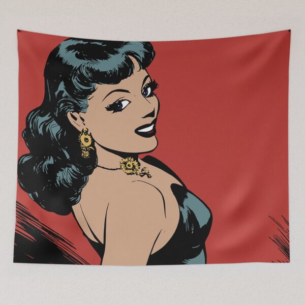 Item preview, Elegant pin up girl designed and sold by NoahDea.