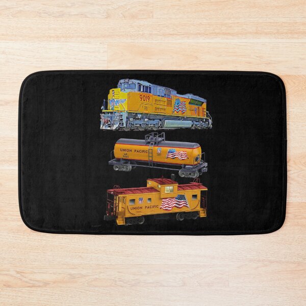 Item preview, Freight Train Engine Tanker Caboose designed and sold by abowlofsoda.