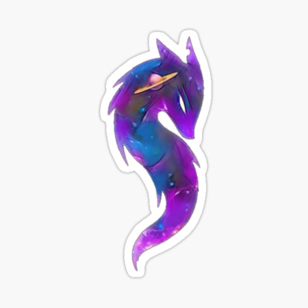 zorro horse rider silhouette Glossy Sticker
