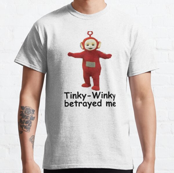 Teletubbies Funny Cursed Meme Classic T-Shirt