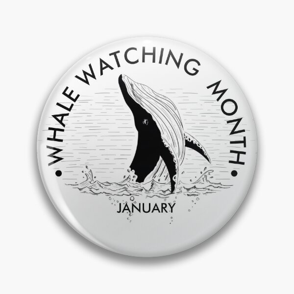 Artikelvorschau, Whale Watching Month, Buckelwale durchbrechen entworfen und verkauft von HolidayBug.