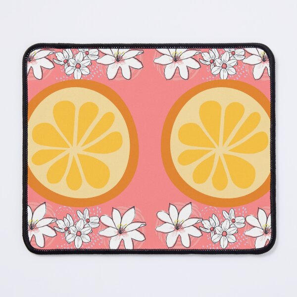 Item preview, Orange slices an blossoms  designed and sold by Tonyasartprints.