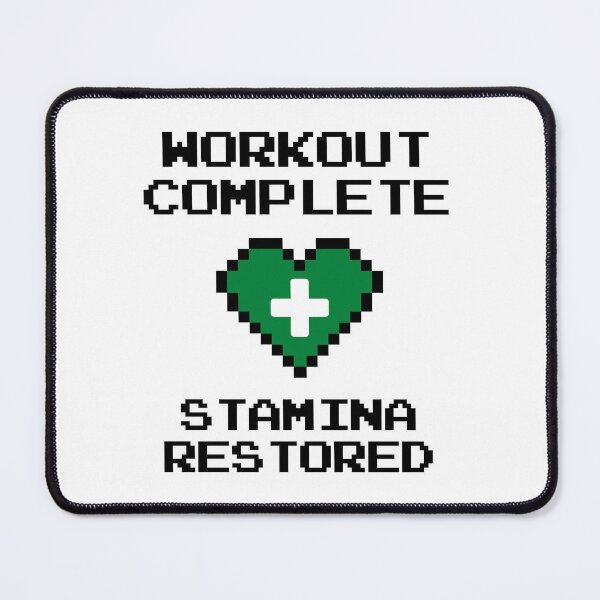 Item preview, Workout Complete Stamina Points Restored designed and sold by Legit Hooligan.