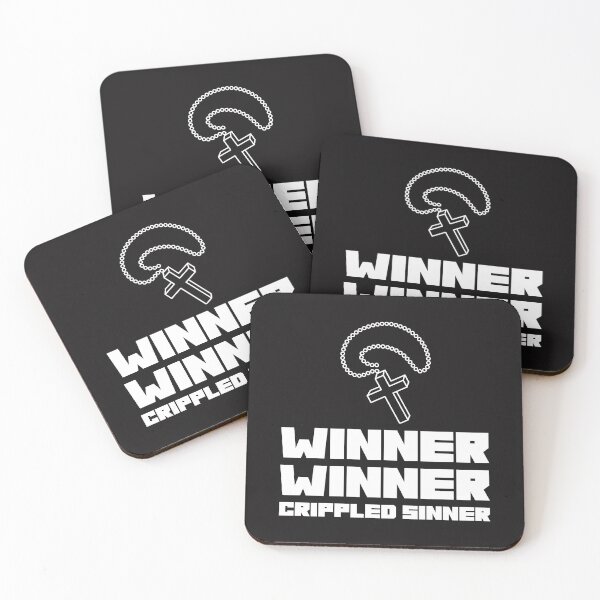 Item preview, Winner Winner Crippled Sinner designed and sold by Disabledland.