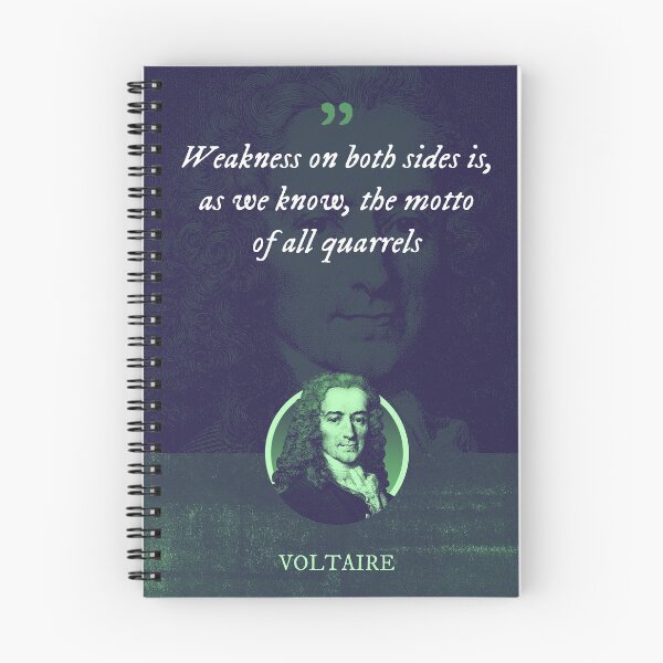 Item preview, Voltaire - Weakness on both sides is, as we know, the motto of all quarrels designed and sold by Syahrasi.