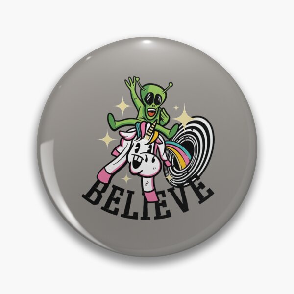 Item preview, Alien Unicorn Believe Space Black Hole Divertido Gráfico Novedad designed and sold by MazeCustom1.