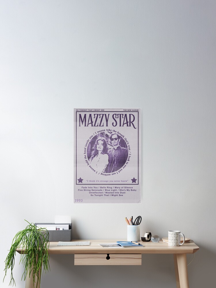 Thumbnail 2 of 3, Poster, Mazzy Star So Tonight That I Might See designed and sold by lgsketches.