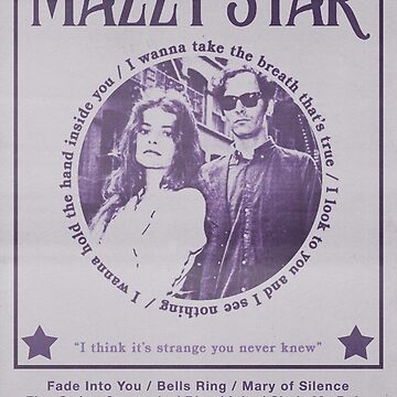 Artwork thumbnail, Mazzy Star So Tonight That I Might See by lgsketches