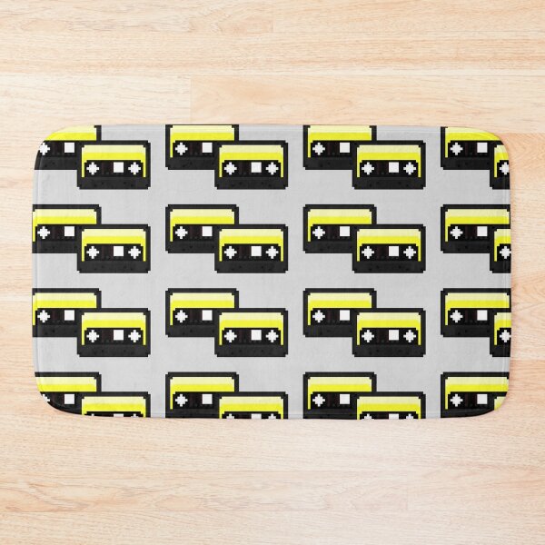 Item preview, Yellow Pixel Cassette Tape designed and sold by rin3d .