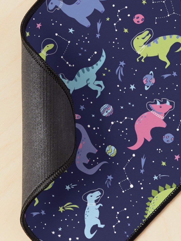 Alternate view of Space Dinosaurs in a Purple Sky Mouse Pad