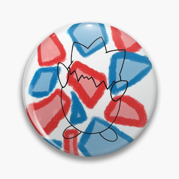 Item preview, togepi colored blots designed and sold by obsedian-dream.