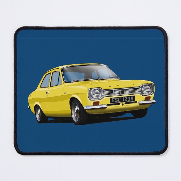 Item preview, Ford Escort Mk 1 in daytona yellow designed and sold by candc-retro.