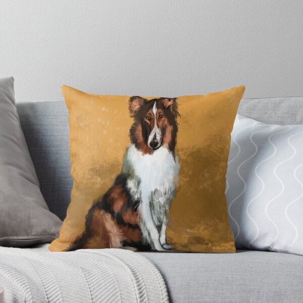 Item preview, Perro collie designed and sold by Purpele Svillo Collective.
