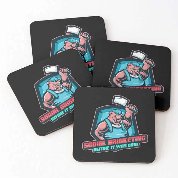 Item preview, Social Brisketing Before it Was Cool BBQ designed and sold by AndApArt.