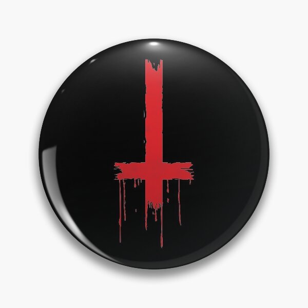 Item preview, Upside Down Inverted Cross designed and sold by abowlofsoda.