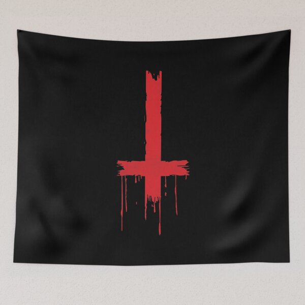 Item preview, Upside Down Inverted Cross designed and sold by abowlofsoda.