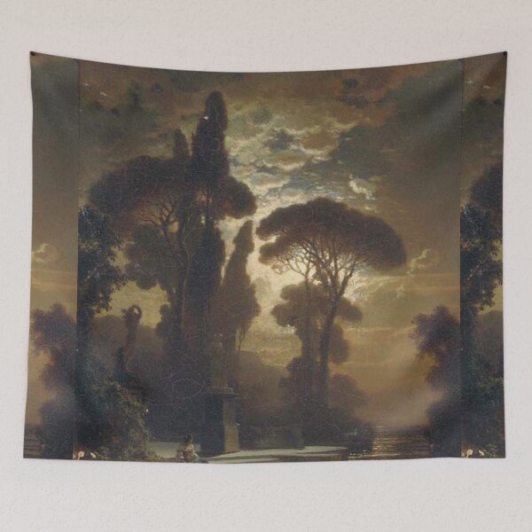 Artikelvorschau, Contemplation by moonlight - Bernhard Stange entworfen und verkauft von Vintage Designs +.