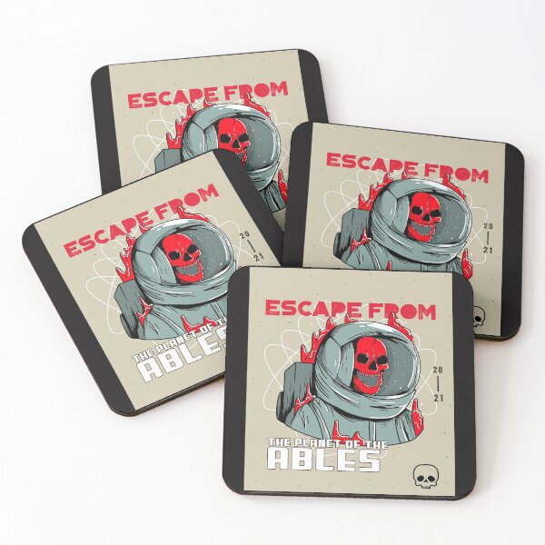 Item preview, Escape From The Planet Of The Ables designed and sold by Disabledland.