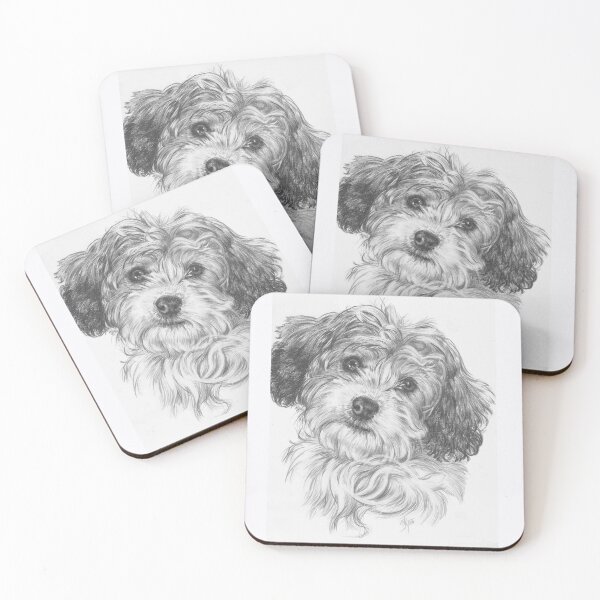 Item preview, Bichon Cavalier designed and sold by BarbBarcikKeith.
