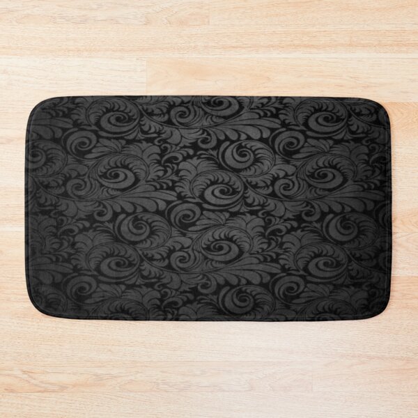 Item preview, Black Damask Pattern designed and sold by Morticia Dreadful.