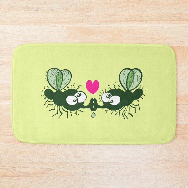 Item preview, Ugly flies kissing and falling in love designed and sold by Zoo-co.