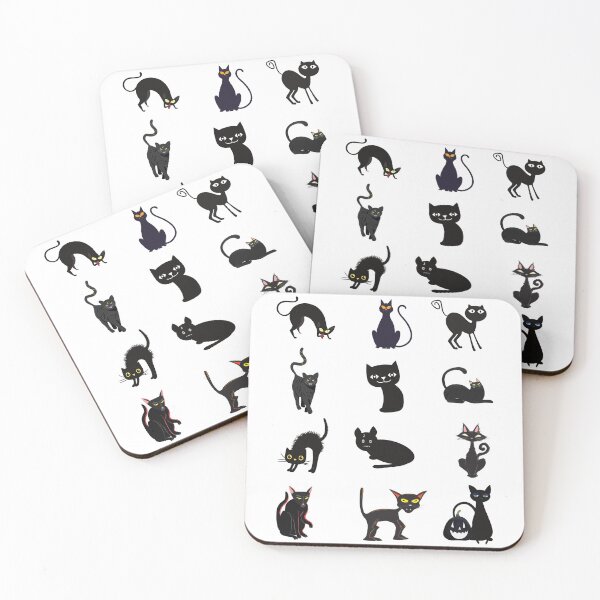 Item preview, Creepy Black Cat Collection designed and sold by infazbdeen.
