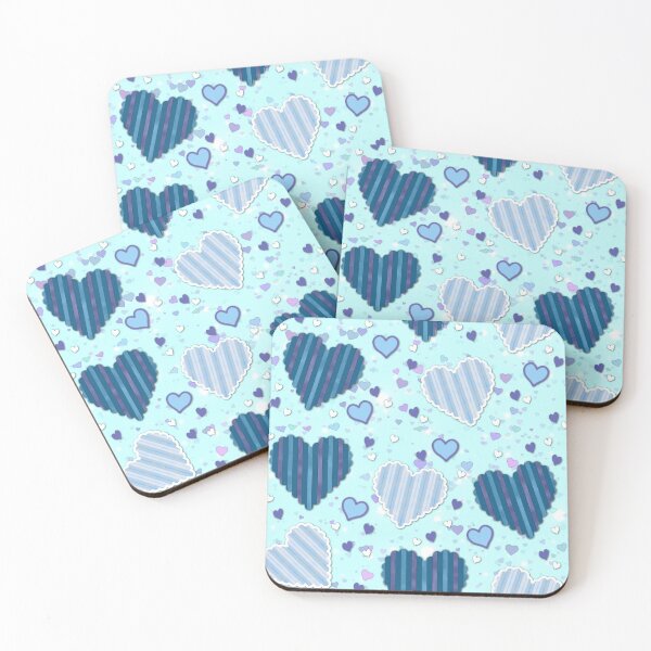 Item preview, small heart pattern designed and sold by RAWVANE.