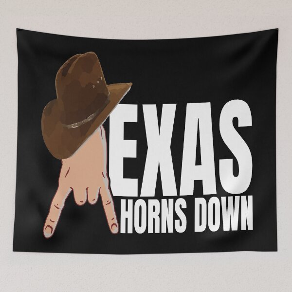 Item preview, Texas Horns Down designed and sold by DsignTByMason.