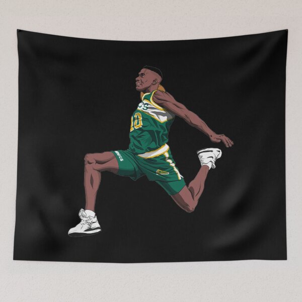 Item preview, Shawn Kemp 40 - King Dunk Basketball designed and sold by Basketball For Life.
