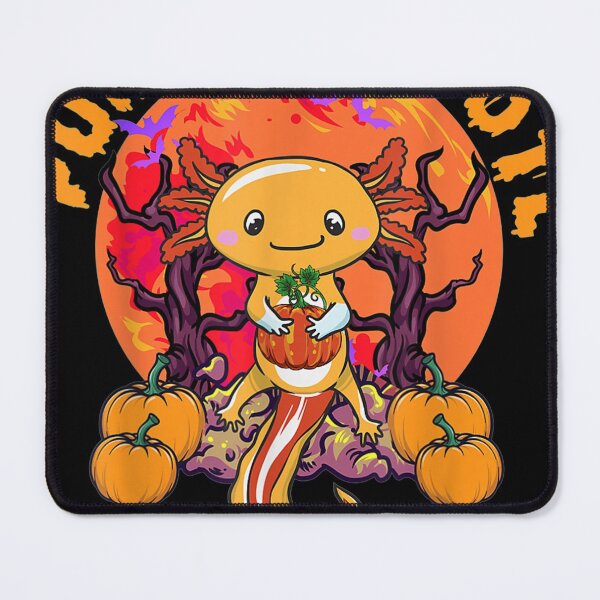 Item preview, Halloween Axolotl Salamander Pumpkin designed and sold by JImmieMGregor.
