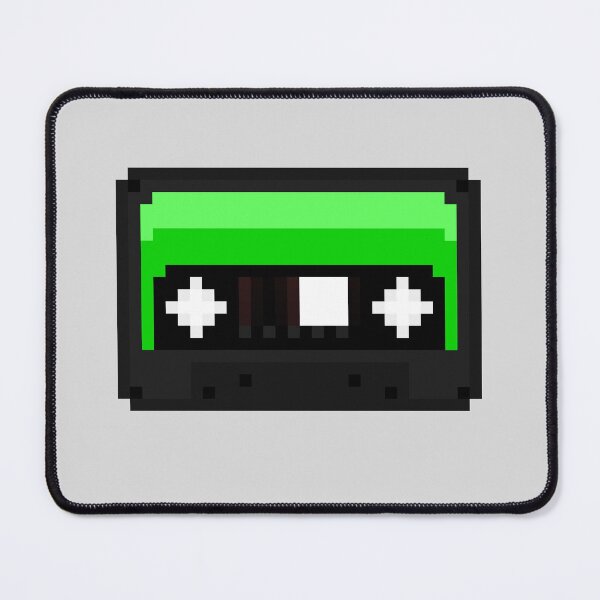 Item preview, Green Pixel Cassette Tape designed and sold by rin3d .