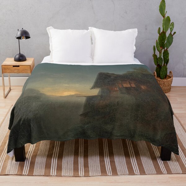 Artikelvorschau,  Mountain Village in the Moonlight - Bernhard Stange entworfen und verkauft von Vintage Designs +.
