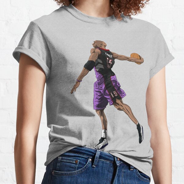 Camiseta de baloncesto para hombre, ropa Vintage de los personajes de Vince  Carter, con firma