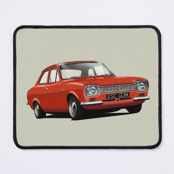 Item preview, Ford Escort Mk 1 in carnival red designed and sold by candc-retro.