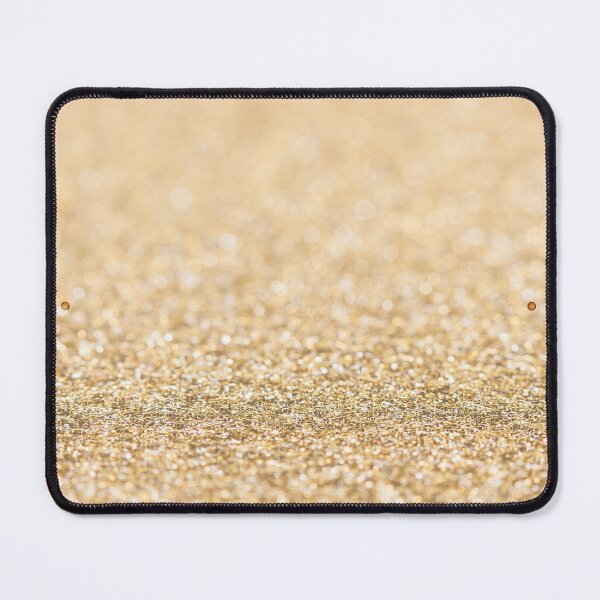 Item preview, Soft gold faux glitter sparkles shiny elegant bling design (Photo of Glitter - Not Reflective) designed and sold by PLdesign.