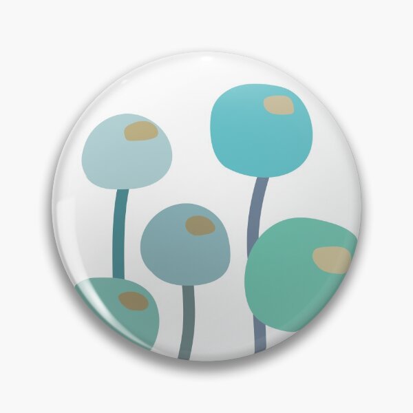 Item preview, Round Teal Jelly Plants designed and sold by Teallady.