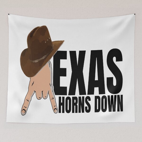 Item preview, Texas Horns Down designed and sold by DsignTByMason.