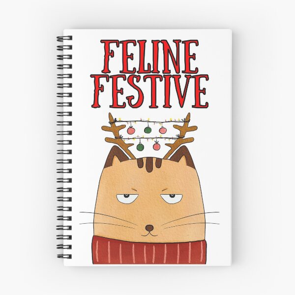 Item preview, Feline Festive designed and sold by LiToDesignCo.