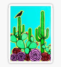 Desert Bloom Sticker