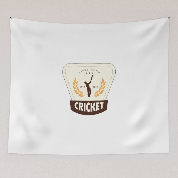 Item preview, Cricket Player | Classic Design | Jaazi shop designed and sold by JaaziShop.