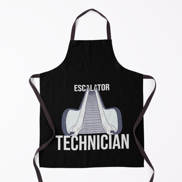 Item preview, Escalator Technician Text - Moving Staircase Transportation designed and sold by DeWinnes.